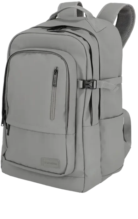 Travelite Basics Laptoprucksack, 15.6", hellgrau