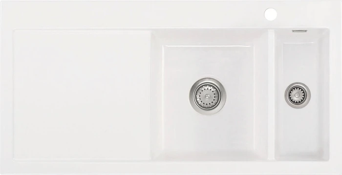 systemceram Mera 100 F Einbau Becken rechts grönland