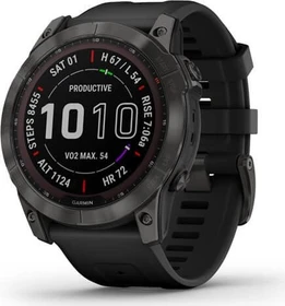 Garmin Fenix 7X Sapphire Solar slate grey titanium/black