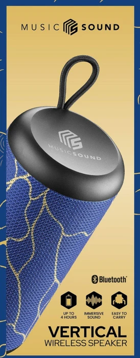 MusicSound Vertical blau