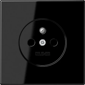 Jung Serie LS Steckdose Duroplast französisch/belgisches System, schwarz