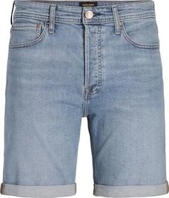 Jack & Jones Regular Fit Shorts Jeans blue denim (Herren)
