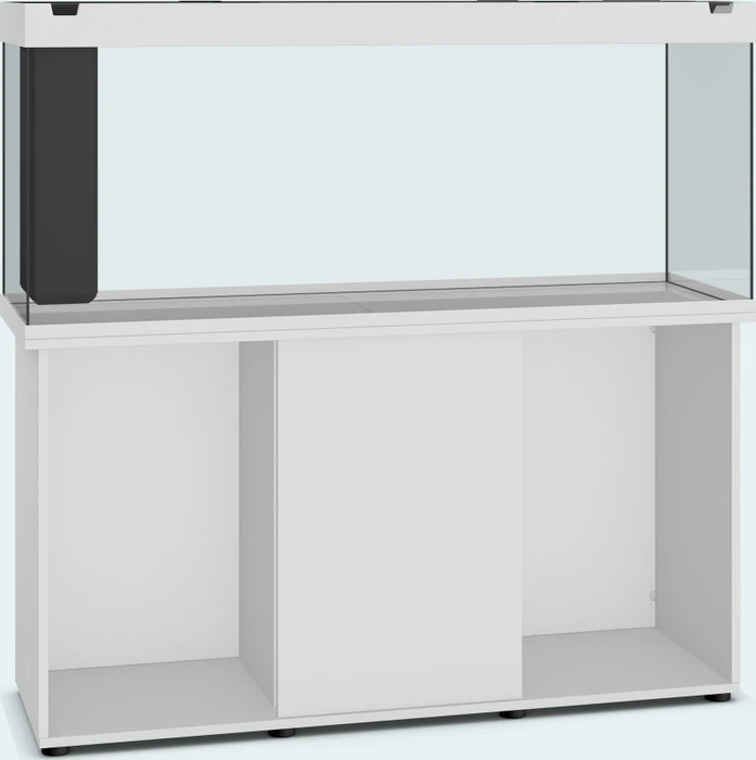 Juwel Rio 450 LED Aquarium-Set mit Unterschrank, weiß/weiß, 450l