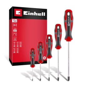 Einhell Pozidriv Schraubendrehersatz, 5-tlg.