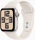 Apple Watch SE 40mm Polarstern mit Sportarmband S/M Polarstern (GPS)