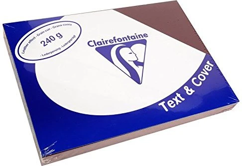 Clairefontaine Text & Cover A4, ledergebrägt, 240g/m²