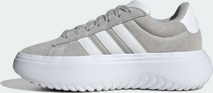 adidas Grand Court Platform grey two/cloud white (Damen)
