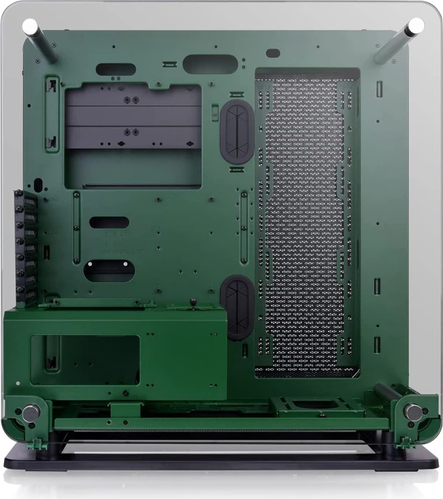 Thermaltake Core P6 TG Racing Green, Glasfenster