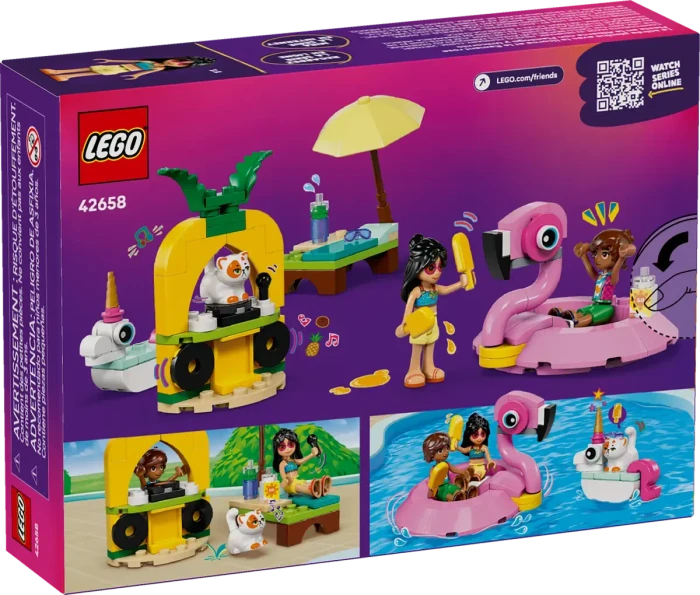 LEGO Friends - Poolparty mit Einhorn und Flamingo