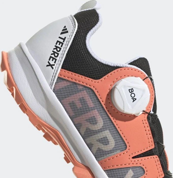 adidas Terrex Agravic BOA core black/crystal white/impact orange (Junior)