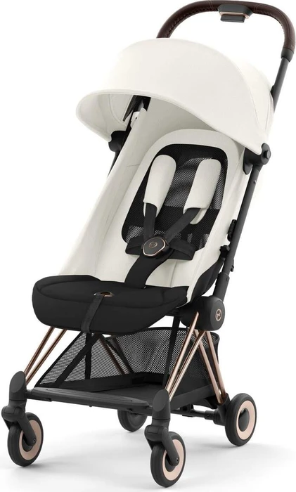 Cybex Coya Rosegold Frame off white