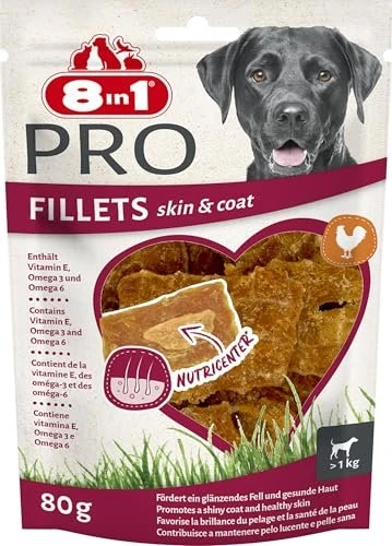8in1 Fillets Pro Skin & Coat S Huhn, 80g