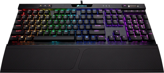 Corsair Gaming K70 RGB MK.2 Low Profile Rapidfire, MX LOW PROFILE RGB SPEED, USB, US