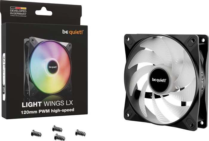 be quiet! Light Wings LX PWM High-Speed, 120mm