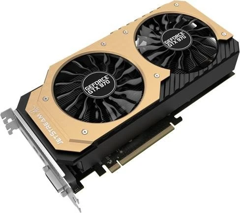 Palit GeForce GTX 970 JetStream, 4GB GDDR5, DVI, HDMI, 2x mDP