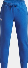 Under Armour Rival Fleece Trainingshose lang blue atlantis/white (Junior)