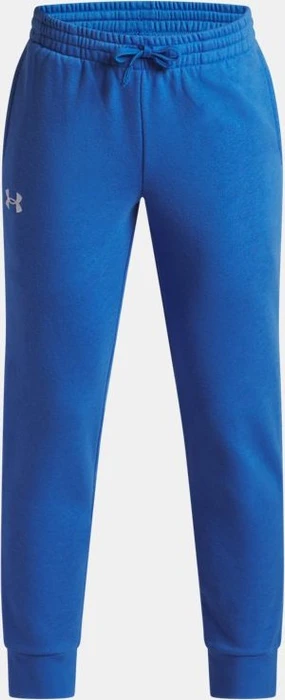 Under Armour Rival Fleece Trainingshose lang blue atlantis/white (Junior)