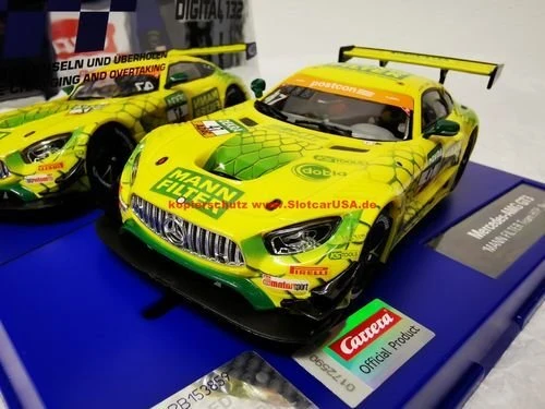 Carrera Digital 132 Mercedes AMG GT3 MANN-FILTER Team HTP No.47