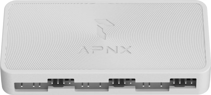APNX FP1-120 PWM ARGB, weiß, LED-Steuerung, 120mm, 3er-Pack