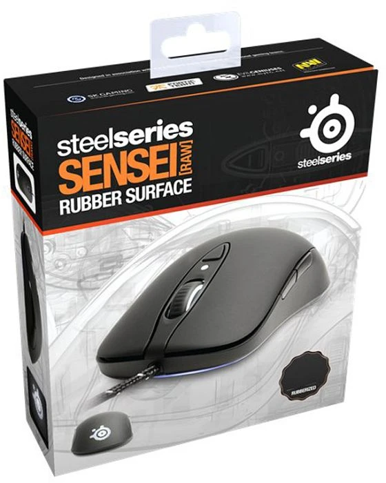 SteelSeries Sensei RAW Rubberized, USB