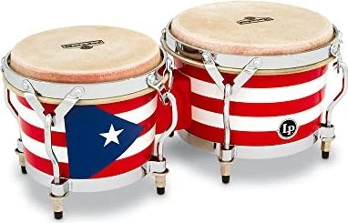 LP Matador Wood Bongos Puerto Rican Heritage