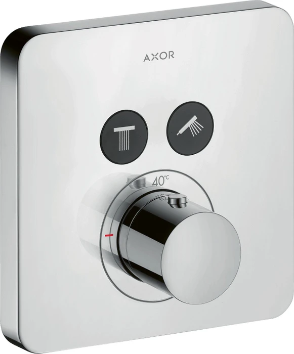 Hansgrohe Axor ShowerSelect softcube Thermostat mit 2 Ventilen chrom