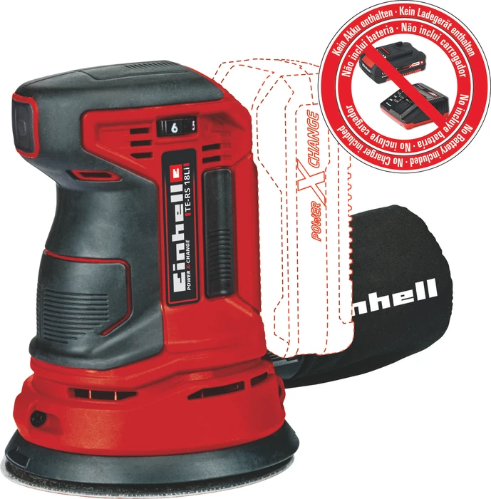 Einhell Expert TE-RS 18 Li Akku-Exzenterschleifer solo