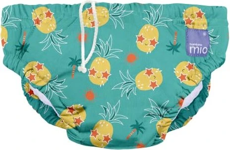 Bambino Mio Mehrweg-Schwimmwindel Gr.S Pineapple Party, 5-7kg, 1 Stück