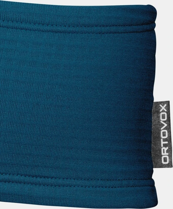 Ortovox Fleece Light Grid Stirnband petrol blue
