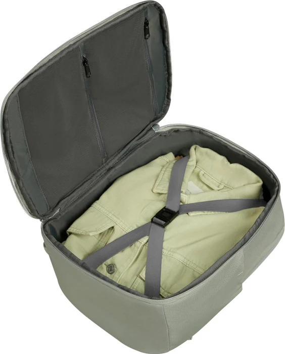Samsonite GuardIT Classy 2.0, Underseat Backpack M, Untersitz Handgepäck, Kabinentasche, Flugzeug Rucksack, 40cm, 24l, Dry Sage
