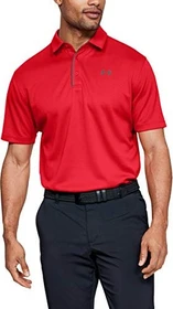 Under Armour Tech Poloshirt kurzarm red graphite (Herren)
