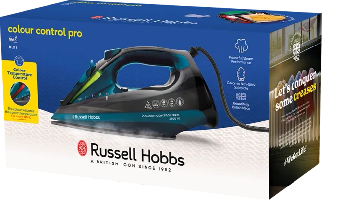 Russell Hobbs Colour Control Pro Dampfbügeleisen