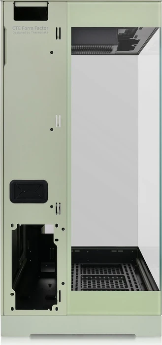 Thermaltake CTE E550 MX, grün, Glasfenster