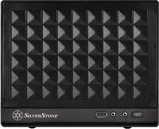 SilverStone Sugo SG13B, USB-C, schwarz, Mini-ITX