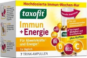 Klosterfrau taxofit Immun + Energie Ampullen, 70 Stück (7x 10 Stück)