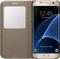 Samsung S-View Cover für Galaxy S7 Edge gold Vorschaubild