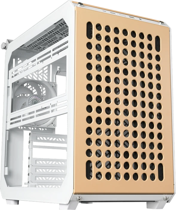 Cooler Master Qube 500 Flatpack Macaron Edition, Glasfenster