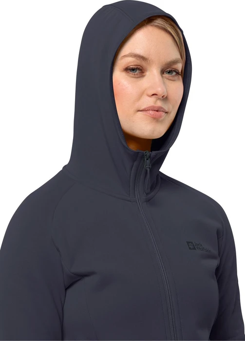 Jack Wolfskin Baiselberg Hoody FZ Jacke graphite (Damen)