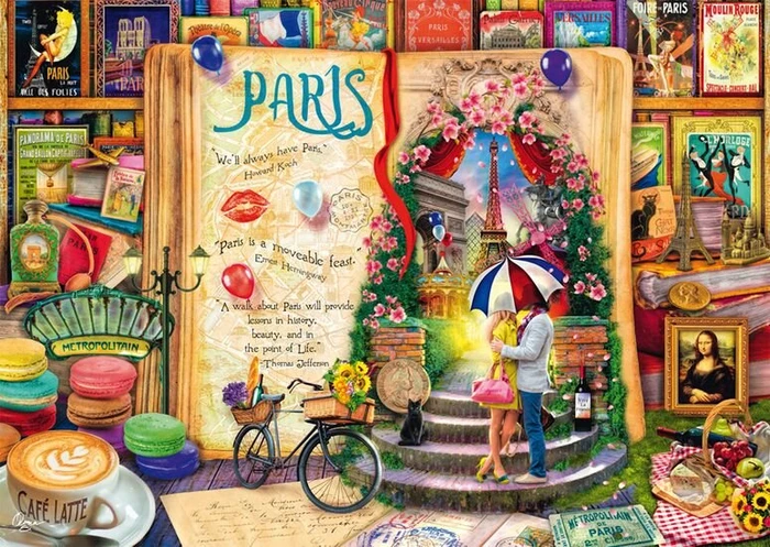 Schmidt Spiele Aimee Stewart Erinnerungen an Paris