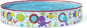 Bestway Ocean Life Planschbecken rund 152x25cm