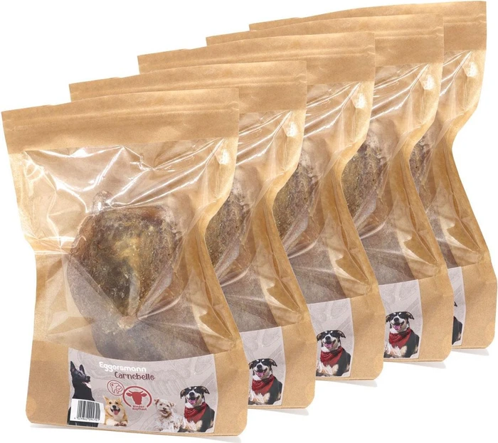 Eggersmann Carnebello Naturkausnack Rinderkopfhaut, 300g (5x 60g)