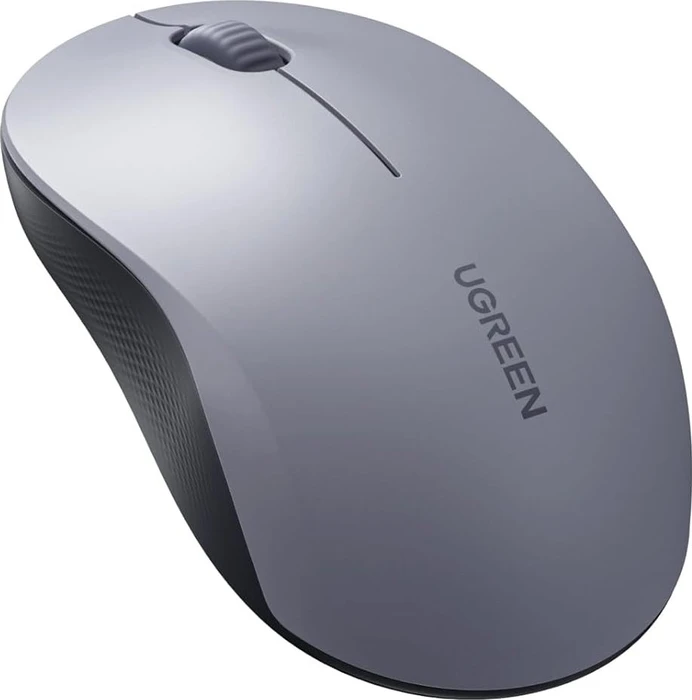 Ugreen M331 Wireless Multi-Mode Mouse, grau/schwarz, USB/Bluetooth