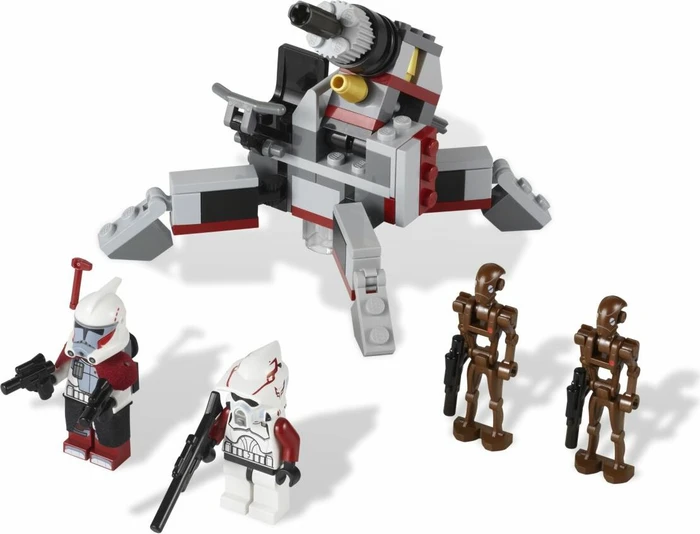 LEGO Star Wars Clone Wars - Elite Clone Trooper & Commando Droid Battle Pack (9488) – Bild 2 von 2