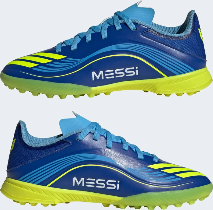 adidas F50 League Messi TF royal blue/solar yellow/semi blue burst (Junior)