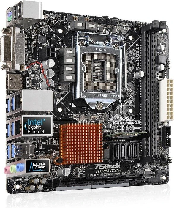ASRock H170M-ITX/ac (Intel 1151)