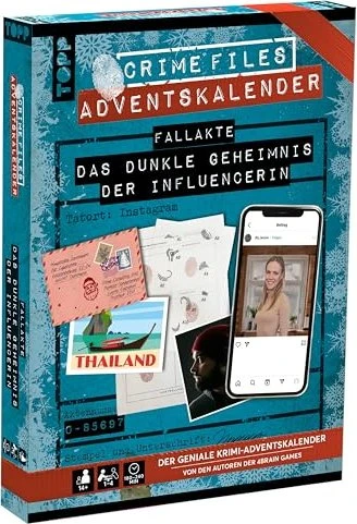 frechverlag Crime Files - Adventskalender: Tödliche Influencer-Challenge