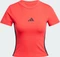 adidas Essentials 3-Streifen Slim Baby T-Shirt kurzarm pure ruby/black (Damen) Vorschaubild