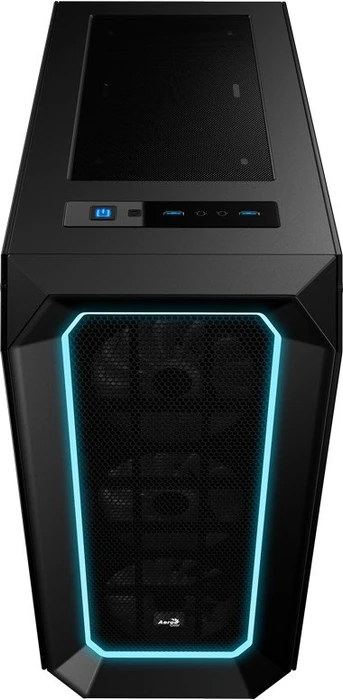 AeroCool Project7 P7-C0 Pro schwarz, Glasfenster