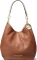 Michael Kors Lillie Large aus gekrispeltem Leder Schultertasche Vorschaubild