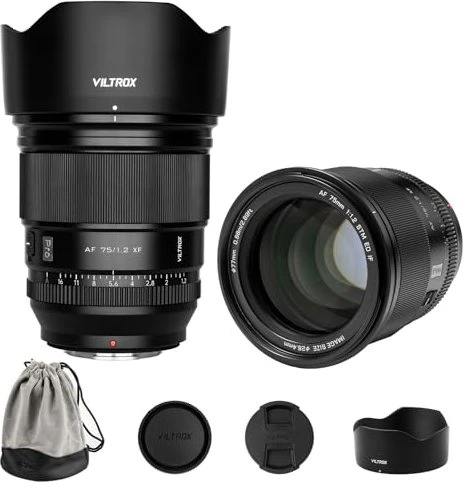 Viltrox AF 75mm 1.2 für Fujifilm X